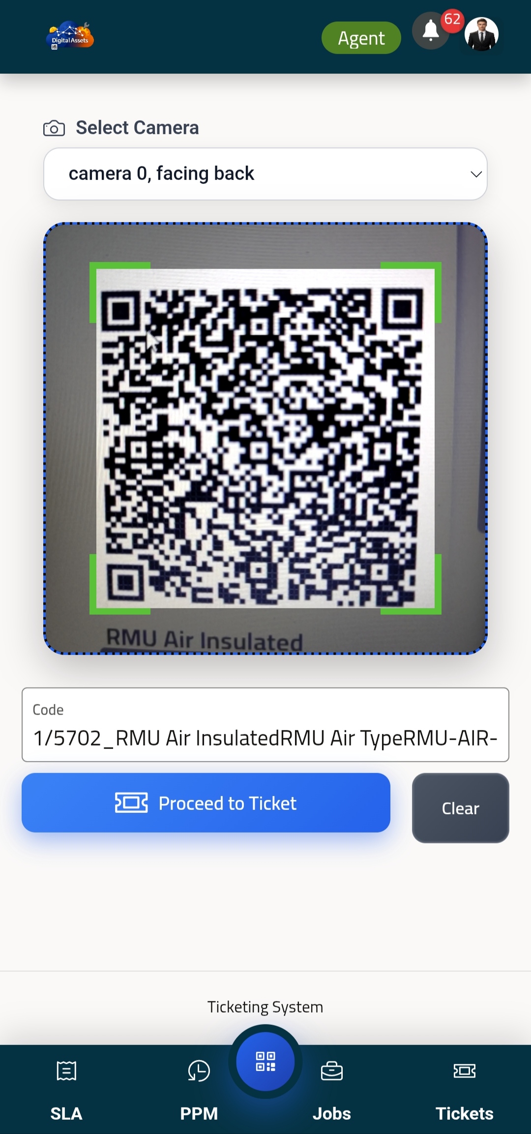 Mobile Portal Screen